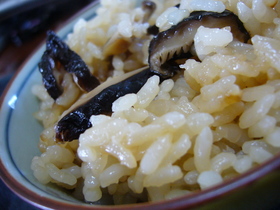しいたけご飯