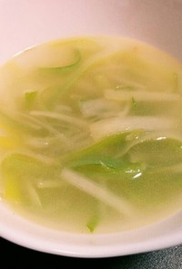 簡単ねぎの中華スープ