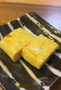 おもてなしに✨大葉入り卵焼き