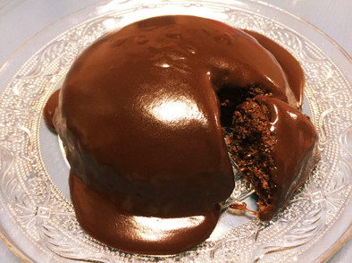 糖質制限☆簡単バレンタインチョコケーキの写真