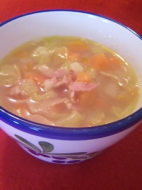体に優しい味♪野菜たっぷりスープ♪
