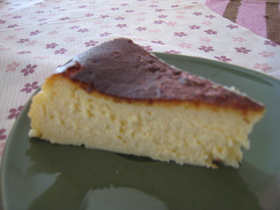 我が家の記念日チーズケーキ♪