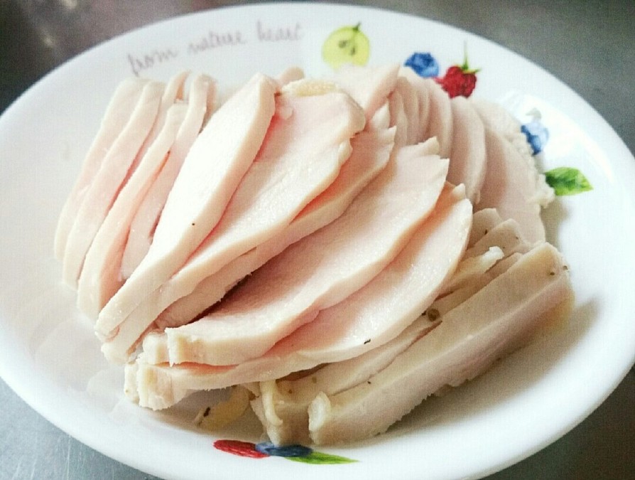 ★鶏むね肉で作る簡単な鶏ハムの画像