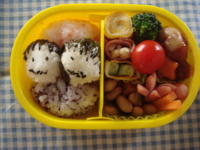 ちょま弁①ニッコリ握り幼稚園年少さん