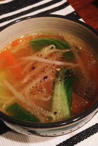 簡単 野菜中華スープ