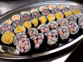 海苔巻きのお花畑ฺ