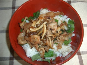 お肉に合う丼のたれ♪