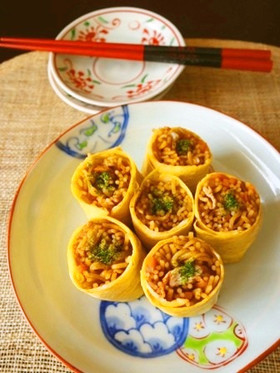 ホームパーティに 取り分けしやすい 焼きそばロール は ホームパーティに 取り分けしやすい 焼きそばロール は