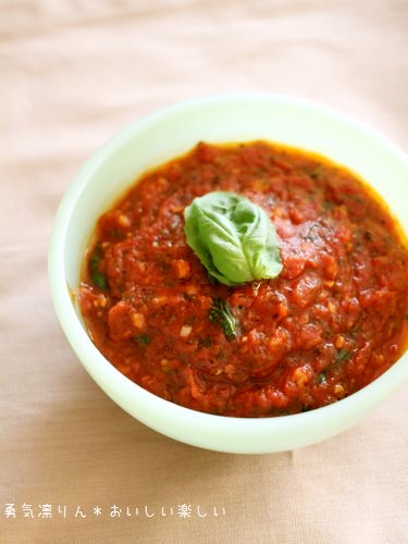 自家製マリナラソースのレシピ