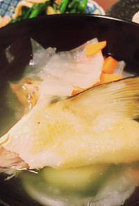 塩辛い鮭のリメイク 三平汁