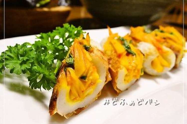 粒うにとカニカマの おつまみちくわ レシピ 作り方 By みどふぁどベシ クックパッド 簡単おいしいみんなのレシピが352万品
