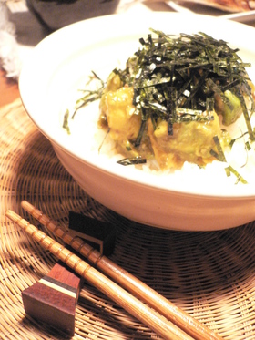 アボガド丼シンプルにおいしい