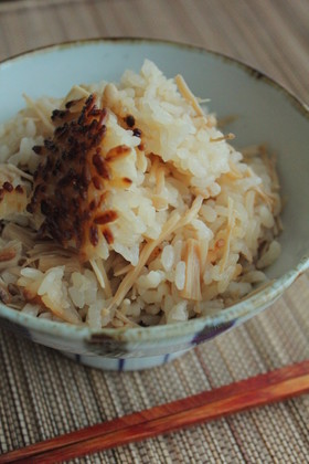 ◆ 干しえのきご飯 ◆
