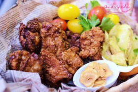 ジューシー&カリカリ!!☆金運唐揚げ☆