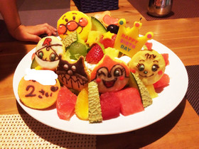 アンパンマンケーキ☆アイシングクッキー