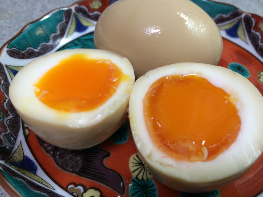 簡単 とろとろ煮卵の画像