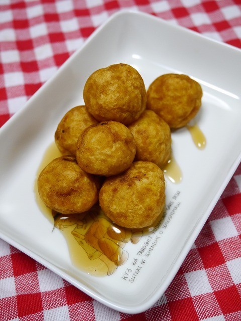 簡単！台湾地瓜球☆薩摩芋の揚げ団子の画像