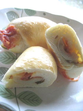 ピザ風味 ちくわパン