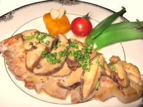 豚肉のソテー☆椎茸ソース