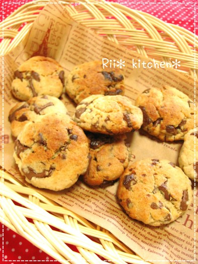 材料４つ♪簡単HM♡チョコクッキー♡の写真