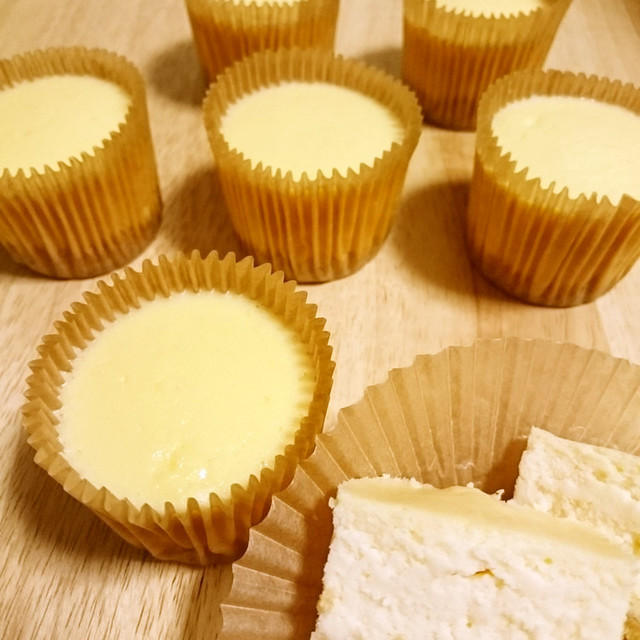 カップでかわいいベイクドチーズケーキ レシピ 作り方 By きよたまろ クックパッド