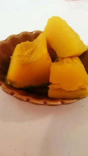 離乳食 後期~ 簡単カボチャの煮物の写真