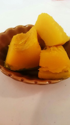 離乳食 後期~ 簡単カボチャの煮物