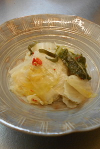 飛騨の保存食　白菜の漬物