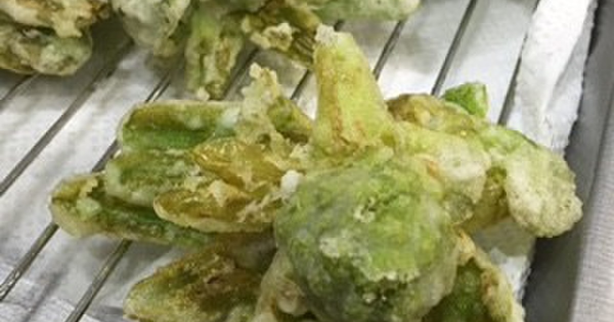 ふきのとうの天ぷら 卵なし by まぱちー 【クックパッド】 簡単おいしいみんなのレシピが355万品