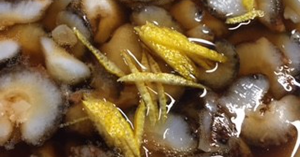 なまこの酢の物 お茶でやわらかく レシピ 作り方 By まぱちー クックパッド 簡単おいしいみんなのレシピが378万品