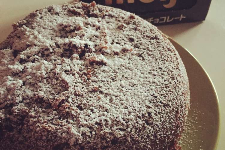 明治の板チョコで簡単 ガトーショコラvd レシピ 作り方 By たまちゃんレシピ クックパッド 簡単おいしいみんなのレシピが355万品