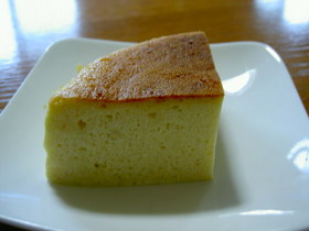 超しっとりお豆腐を使ったチーズケーキ!