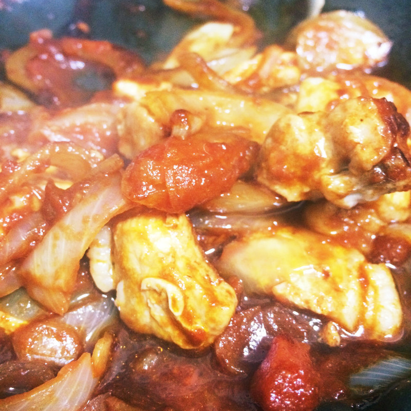 ローストガーリックとトマトソースのレシピ