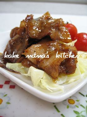 豚バラ♥♡キャベツにのっけ