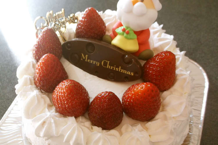 手作り いちごのクリスマスケーキ レシピ 作り方 By ゆきんこ10 クックパッド