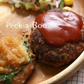 ハンバーグ♬maaay家の場合。。