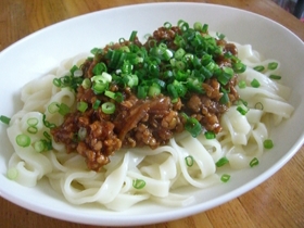 手抜きのジャージャー麺♪