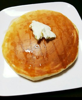 ヨーグルトで低カロ♪もちふわホットケーキ