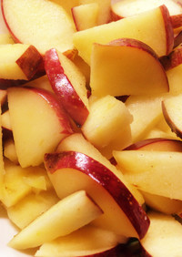 アップルパイのりんご