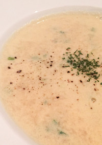 【簡単】カブの豆乳スープ