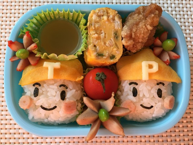 プラレール Pくん てっちゃん キャラ弁 レシピ 作り方 By Miomama クックパッド 簡単おいしいみんなのレシピが361万品