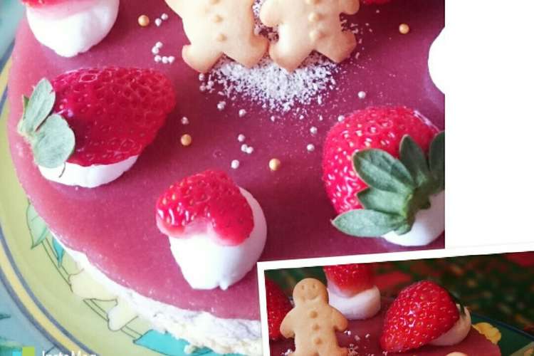 しっとりヨーグルトチーズケーキ 苺ムース レシピ 作り方 By 幸せまちこ クックパッド 簡単おいしいみんなのレシピが352万品