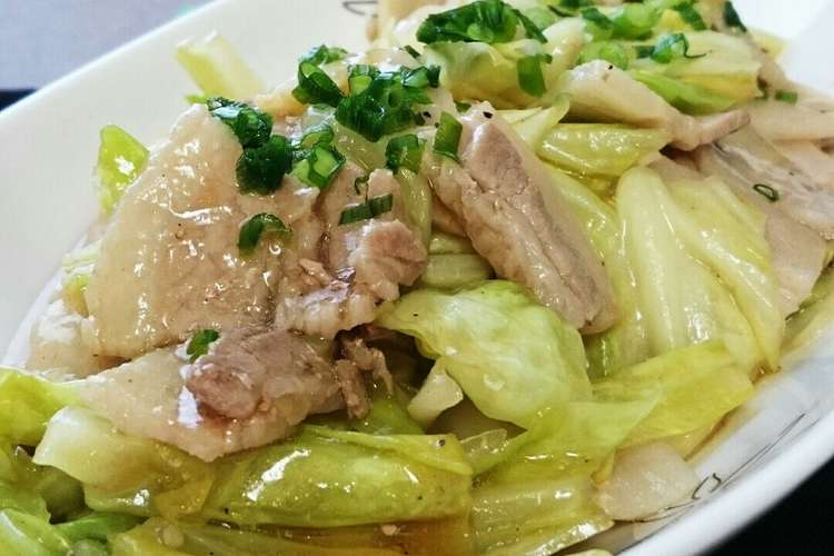 ご飯が進む 豚バラとキャベツの中華炒め レシピ 作り方 By ちび坊ママ クックパッド 簡単おいしいみんなのレシピが357万品