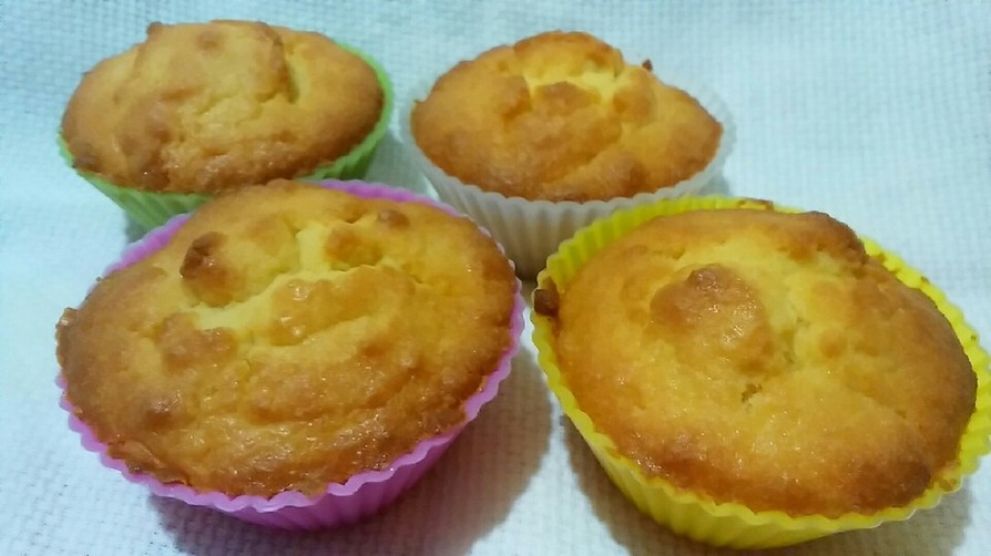 大豆粉のカップケーキ・低糖質の画像