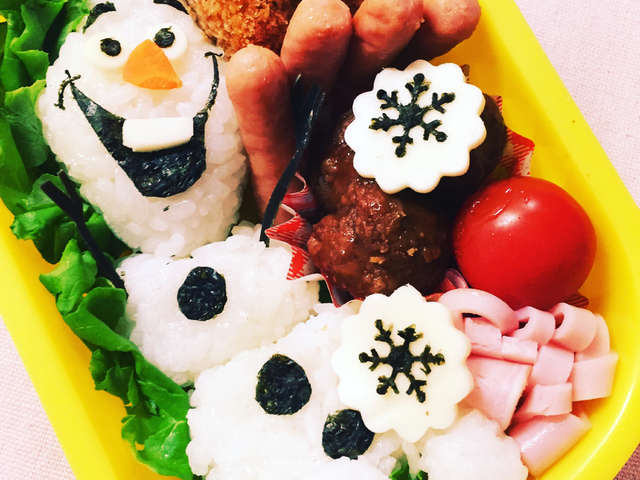キャラ弁 オラフ By N Aoiro クックパッド 簡単おいしいみんなのレシピが324万品