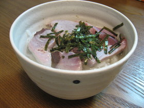 南紀和歌山地元人の味♫♬かつお茶漬け