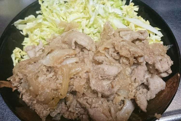 ヨシダグルメのたれで簡単 豚肉の生姜焼き レシピ 作り方 By ふゆみんママ クックパッド