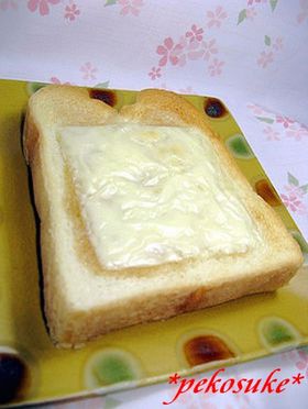 子供でいいもん♪カラメルチーズ☆トースト