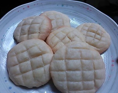 メロンパンの皮風クッキーの写真