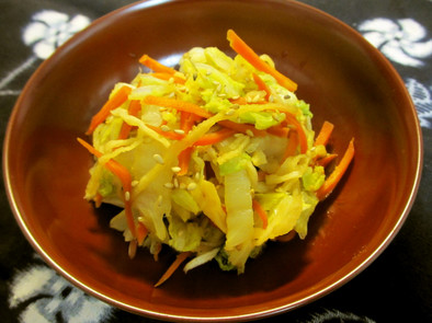 白菜と切干大根の酢の物　簡単ヘルシー副菜の写真